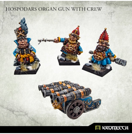 Hospodars Organ Gun with crew