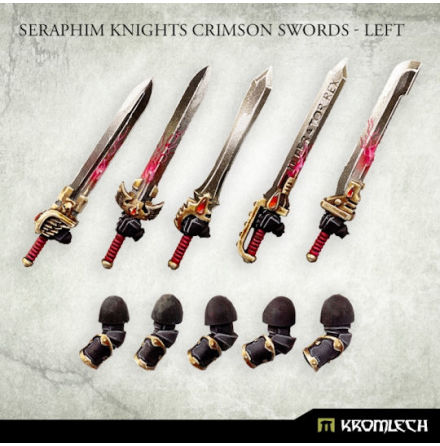 Seraphim Knights Crimson Swords - Left