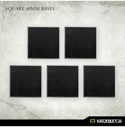 Kromlech Square 40mm Bases (5)