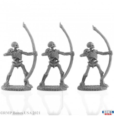 SKELETAL ARCHERS (3) (BONES USA)