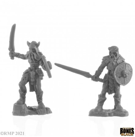 RUNE WIGHT WARRIORS (2) (BONES BLACK)