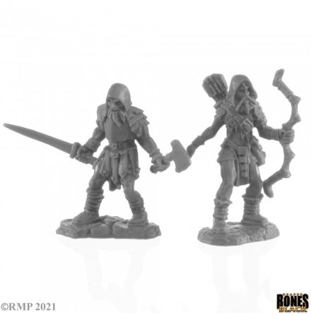 RUNE WIGHT HUNTERS (2) (BONES BLACK)