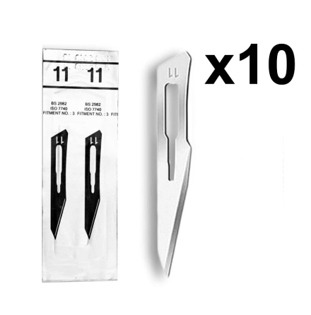 No.11 Scalpel Blades x10