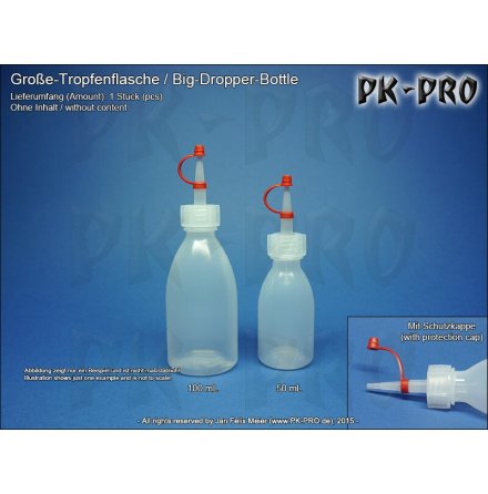 PK Dropper Bottle 100mL (1x)