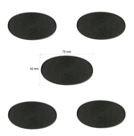 Citadel 75x42mm Oval Bases (5)