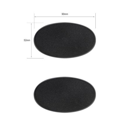 Citadel 90x52mm Oval Bases (2)