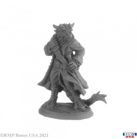 CAPTAIN BLACKSCALE, DRAGONFOLK PIRATE (BONES USA)