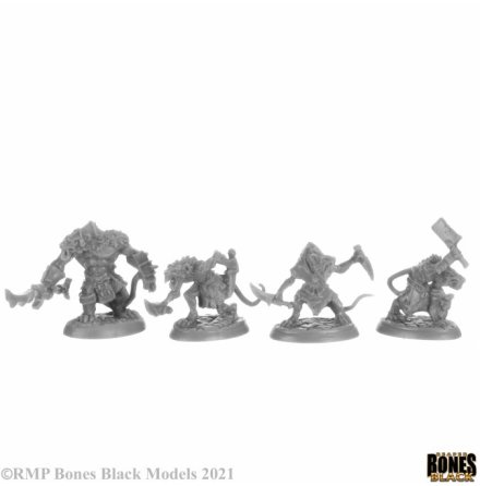 WERERATS (4) (BONES BLACK)