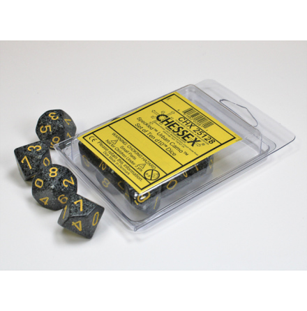 Urban Camo Speckled Polyhedral Ten d10 Set