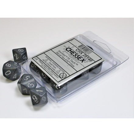 Hi-Tech Speckled Polyhedral Ten d10 Set