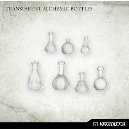 Transparent Alchemic Bottles