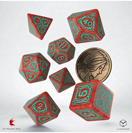 The Witcher Dice Set: Triss - Merigold the Fearless