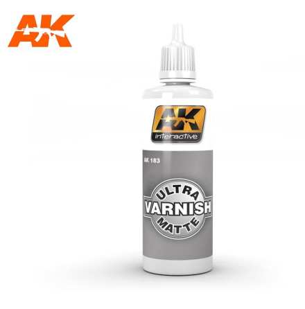 AK183 ULTRA MATTE VARNISH (60ml)