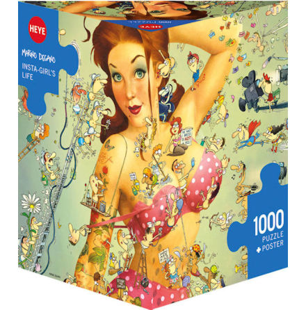 Insta-Girls Life (1000 pieces triangular box)