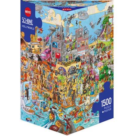 Hollyworld (1500 pieces triangular box)
