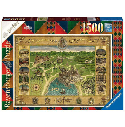 Hogwarts Map 1500 pieces - Harry Potter