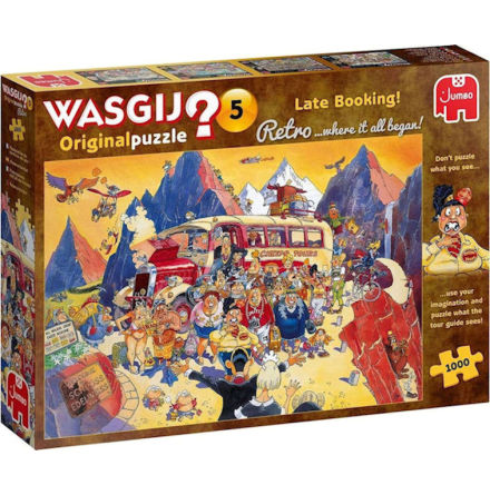 Wasgij Retro Original Puzzle 5: Late Booking! (1000 pieces)