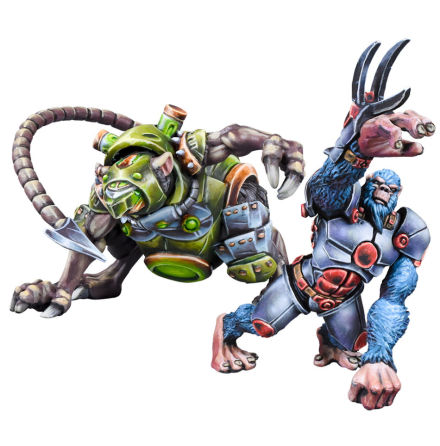Overdrive Rival Pack: Gnaw vs Alpha Simian