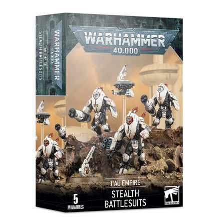 TAU EMPIRE: XV25 STEALTH BATTLESUITS