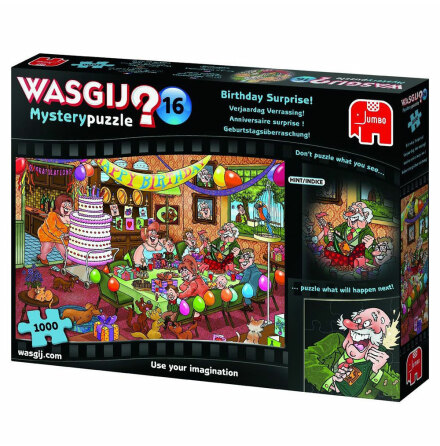 Wasgij Mystery Puzzle 16: Birthday Surprise (1000 pieces)