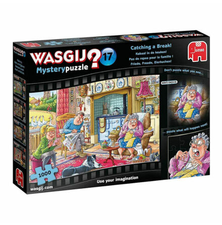 Wasgij Mystery 17: Catching a Break! (1000 pieces)