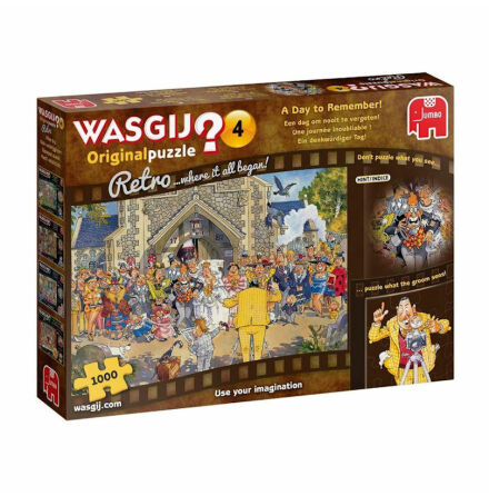 Wasgij Retro Original Puzzle 4: A Day to Remember! (1000 pieces)