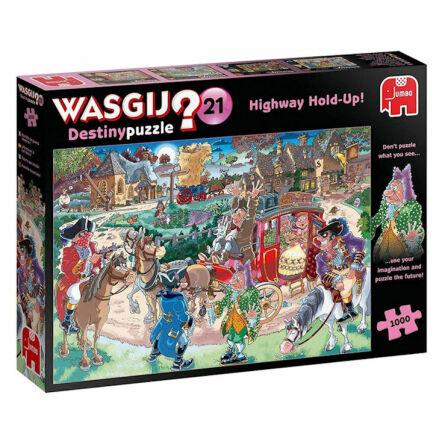 Wasgij Destiny Puzzle 21: Highway Hold-Up! (1000 pieces)