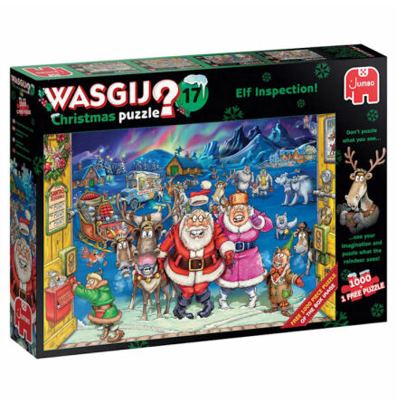 Wasgij Christmas 17: Elf Inspection! (2x1000 pieces)