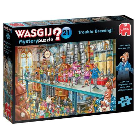 Wasgij Mystery Puzzle 21: Trouble Brewing! (1000 pieces)