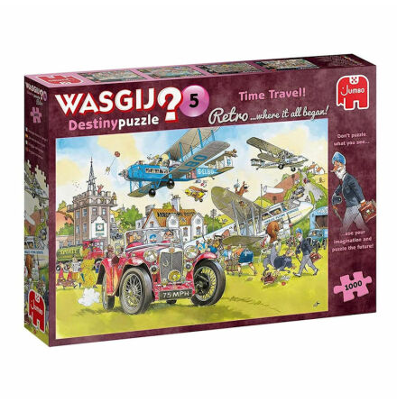 Wasgij Retro Destiny 5: Time Travel (1000 pieces)