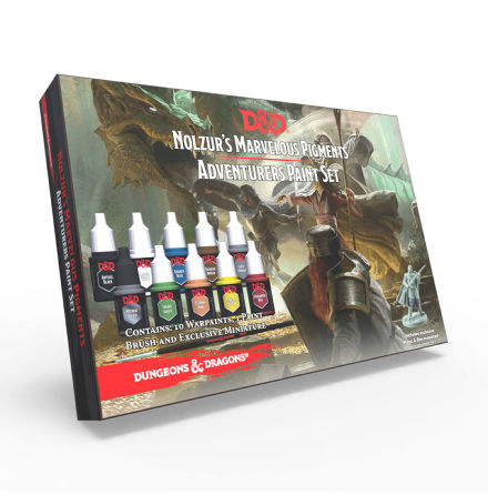 D&D Nolzurs Marvelous Pigments: Adventurers Paint Set