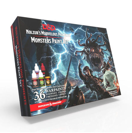 D&D Nolzurs Marvelous Pigments Monsters Paint Set