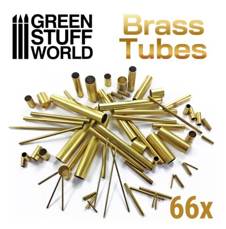Brass tubes assortment