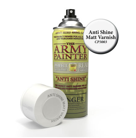 ArmyPainter Base Primer Spray - Anti-Shine, Matt Varnish