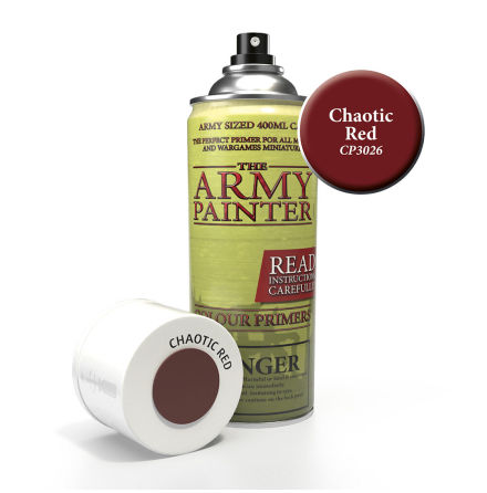 ArmyPainter Colour Primer Spray - Chaotic Red