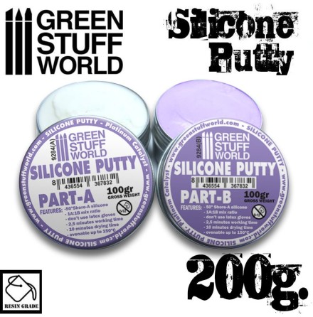 Violet Silicone Putty 200gr