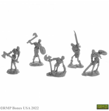 BOG SKELETONS (5) (R-07032)