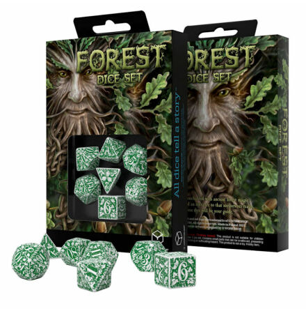 Forest Tundra Dice Set (7)