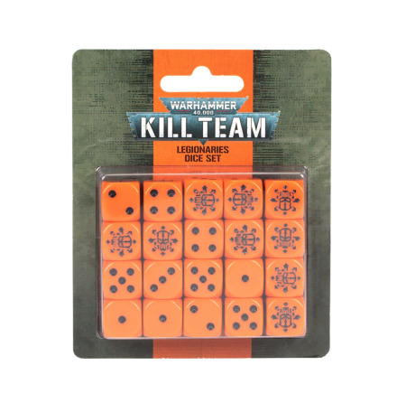 KILL TEAM: CHAOS SPACE MARINE LEGIONARIES DICE SET