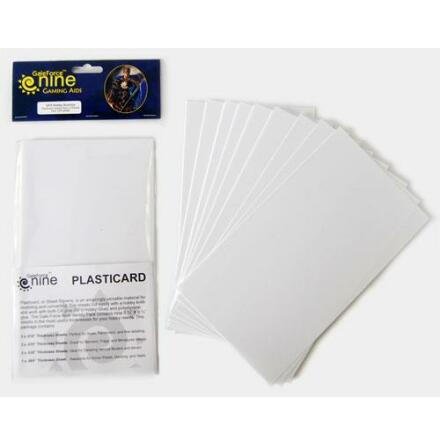 GFM440 Plasticard Variety Pack: 9 Pieces