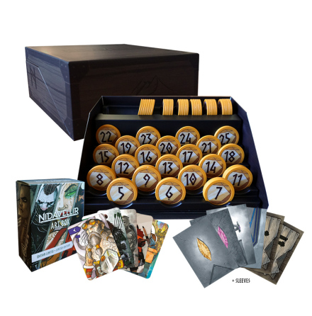 Nidavellir Royal Deluxe Treasure Box (Incl. Art Box and Sleeves)