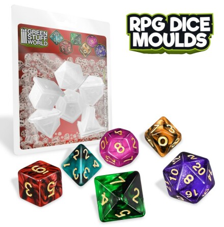 RPG Dice Moulds