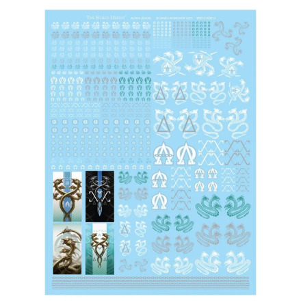 Alpha Legion Transfer Sheet