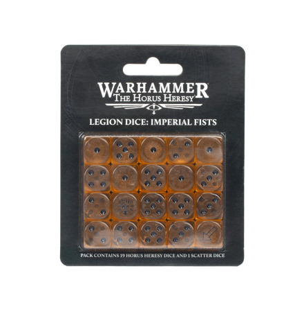 HORUS HERESY: IMPERIAL FISTS DICE