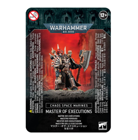 CHAOS SPACE MARINES: MASTER OF EXECUTIONS
