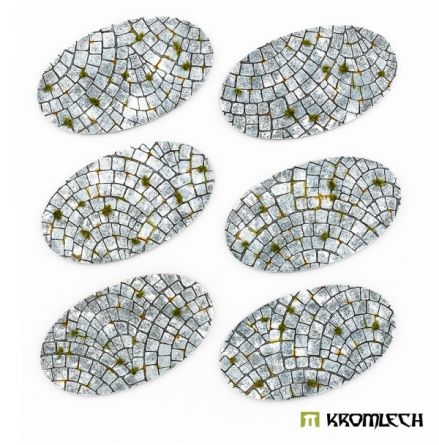 Cobblestone 90x52mm Oval Base Toppers