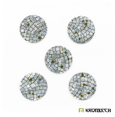 Cobblestone 50mm Round Base Toppers - 50mm