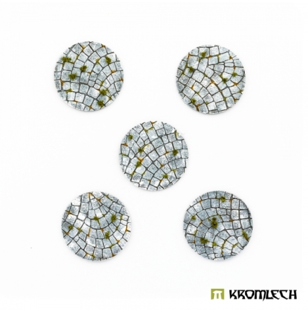 Cobblestone 50mm Round Base Toppers - 47mm