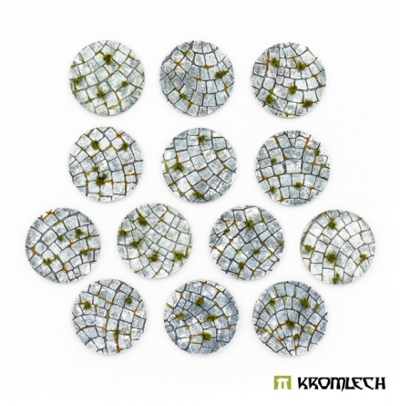 Cobblestone 40mm Round Base Toppers