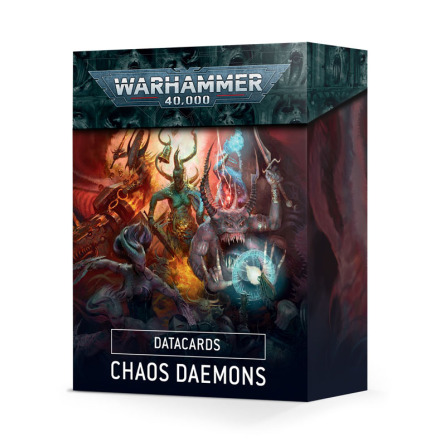 DATACARDS: CHAOS DAEMONS (ENGLISH)